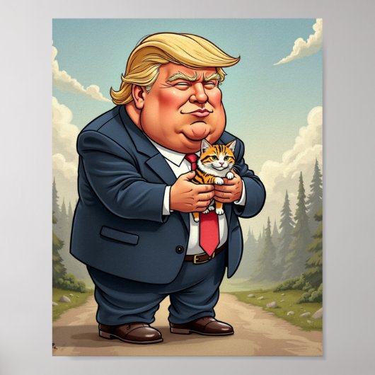 Donald Trump Poster (Voorkant)