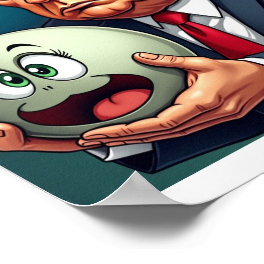 Donald Trump Poster (Hoek)