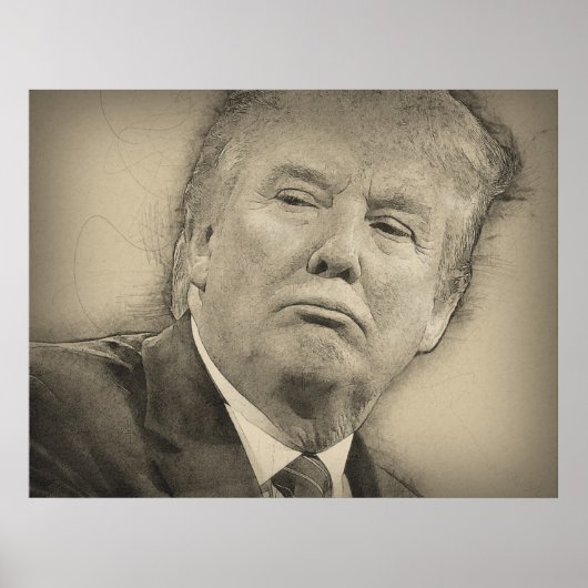 Donald Trump Poster (Voorkant)