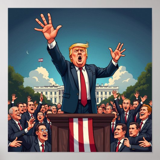 Donald Trump Poster (Voorkant)