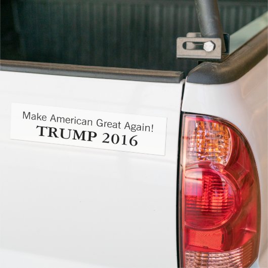 Donald Trump President 2016 Auto Bumpersticker (Op Truck)