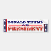 Donald Trump President 2016 Bumpersticker (Voorkant)