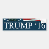 Donald Trump President 2016 Bumpersticker (Voorkant)