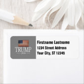 Donald Trump - President 2016 Etiket (Insitu)