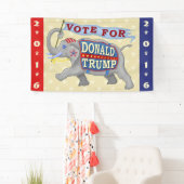 Donald Trump President 2016 Republican Elephant Spandoek (Insitu)