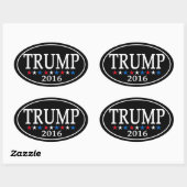 Donald Trump President 2016 Sticker (Vel)