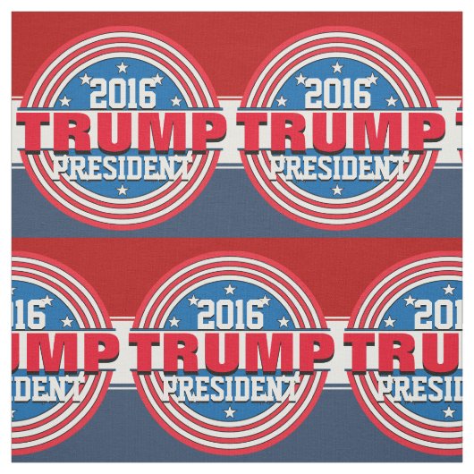 Donald Trump President 2016 Stof (Swatch)