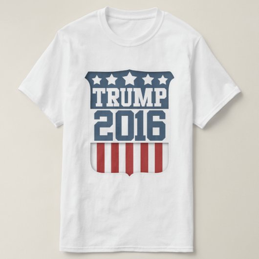 Donald Trump President 2016 T-shirt (Design voorkant)