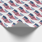 Donald Trump President 2024 Cadeaupapier (Hoek)