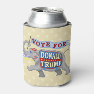 Donald Trump President 2024 Republikeinse olifant Blikjeskoeler