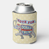 Donald Trump President 2024 Republikeinse olifant Blikjeskoeler (Blikje Achterkant)