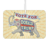 Donald Trump President 2024 Republikeinse olifant Luchtverfrisser (Voorkant)