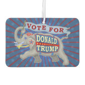 Donald Trump President 2024 Republikeinse olifant Luchtverfrisser (Achterkant)