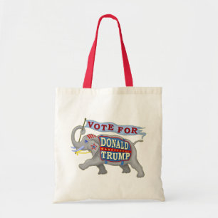 Donald Trump President 2024 Republikeinse olifant Tote Bag