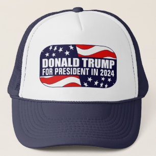 Donald Trump President 2024 Trucker Pet
