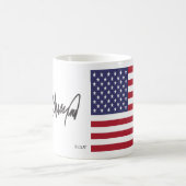 Donald Trump President 2025 Autograph Koffiemok (Center)