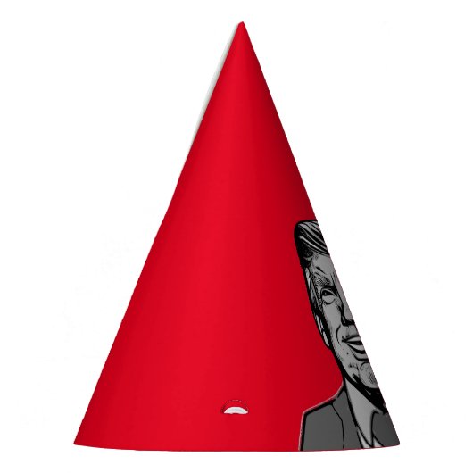 DONALD TRUMP PRESIDENT CARTOON FEESTHOEDJES (Links)