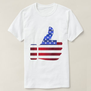 Donald Trump President Duim Omhoog Illustratie T-shirt