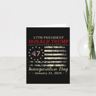 Donald Trump President Inauguratie Dag 2025 Kaart