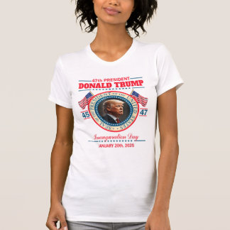 Donald Trump President Inauguratiedag 2025 T-shirt