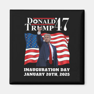Donald Trump President Inauguratiedag 2025 Victo Magneet