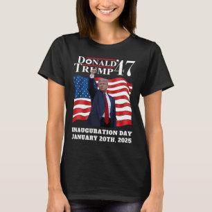 Donald Trump President Inauguratiedag 2025 Victo T-shirt