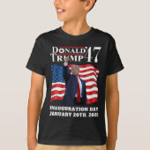 Donald Trump President Inauguratiedag 2025 Victo T-shirt (Voorkant)