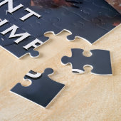 Donald Trump President Modern Portrait Legpuzzel (Zijkant)