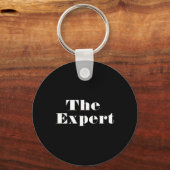 Donald Trump President The Expert Funny Sleutelhanger (Voorkant)