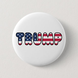 Donald Trump President Verkiezingen 2016 Ronde Button 5,7 Cm