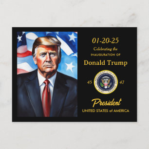 Donald Trump Presidential Inauguration Watch Party Uitnodiging Briefkaart
