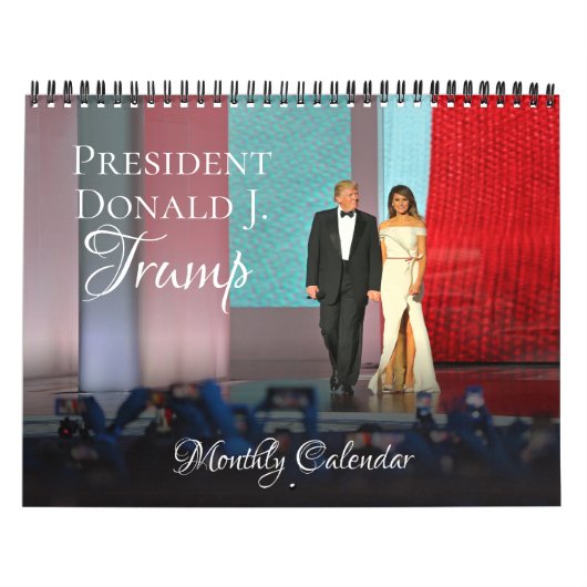 Donald Trump Presidentschap 2025 Kalender Maandeli (Hoes)