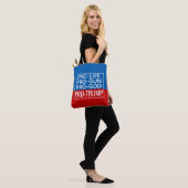 Donald Trump Pro-Life Pro-God Pro-Pistool-Trump Tote Bag (Op model)