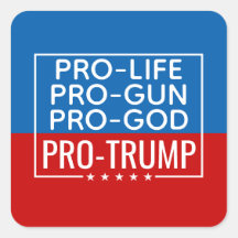 Donald Trump Pro-Life Pro-God Pro-Pistool-Trump