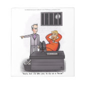 Donald Trump Products Notepad Notitieblok (Voorkant)