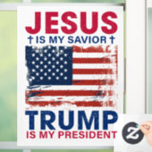 Donald Trump Raamsticker (Huis)