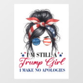 Donald Trump Raamsticker (Vel)