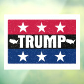 Donald Trump Raamsticker (Vel 3)