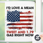 Donald Trump Raamsticker (Huis)