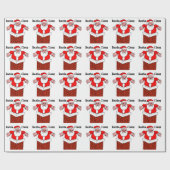 Donald Trump Ranta Claus Wrapping Paper Cadeaupapier (Vlak)