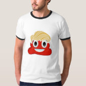 Donald Trump Red Poo - -  T-shirt (Voorkant)