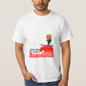 Donald Trump Red Wave T-shirt (Voorkant)