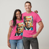 Donald Trump reflecties van Amerika T-shirt (Unisex)