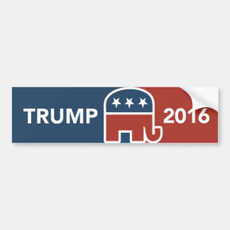 Donald Trump Republican Elephant Bumpersticker