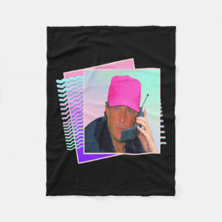 Donald Trump Retro 80s 90s Graphic Fleece Deken