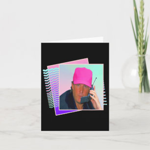 Donald Trump Retro 80s 90s Graphic Kaart