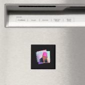 Donald Trump Retro 80s 90s Graphic Magneet (Insitu (Vaatwasser))