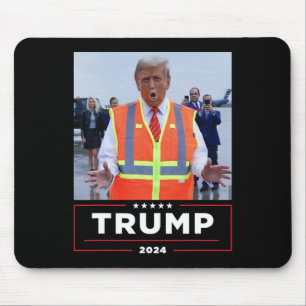 Donald Trump Rijdt In Garge Truck Shirt Garge Tee Muismat
