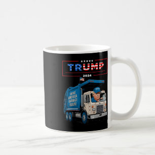 Donald Trump rijdt in Garge Truck-shirt Garge voor Koffiemok