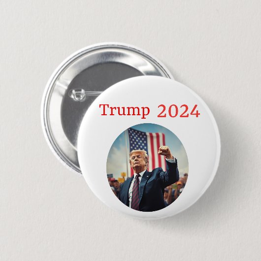 Donald Trump Ronde Button 5,7 Cm (Voorkant /achterkant)